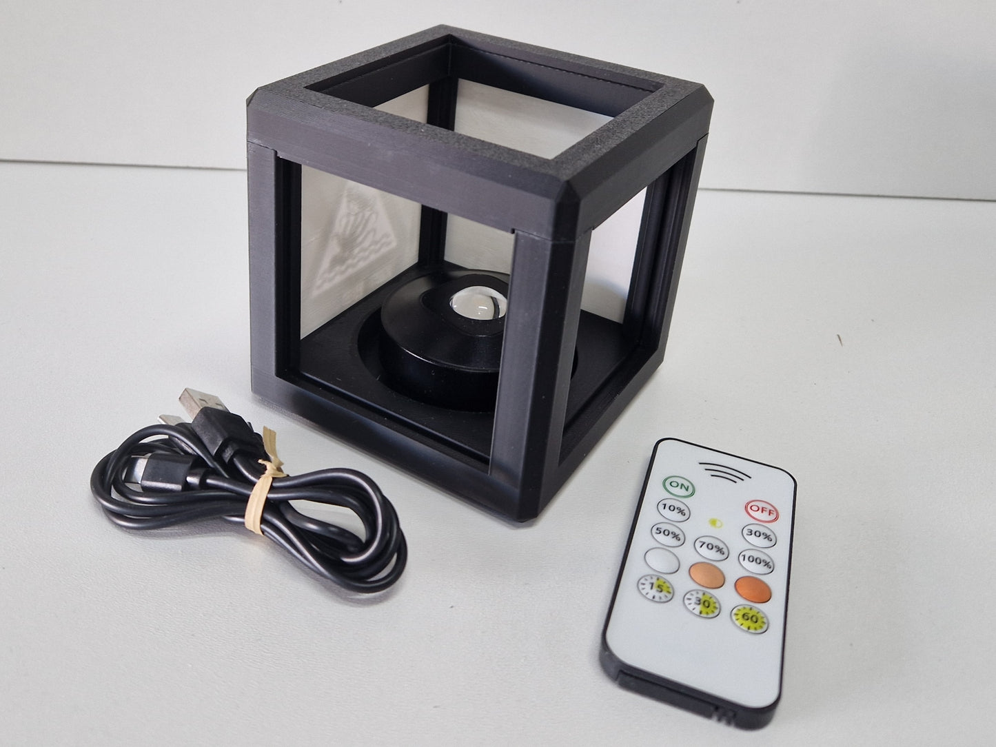 Litho lamp met LED oplaadbaar