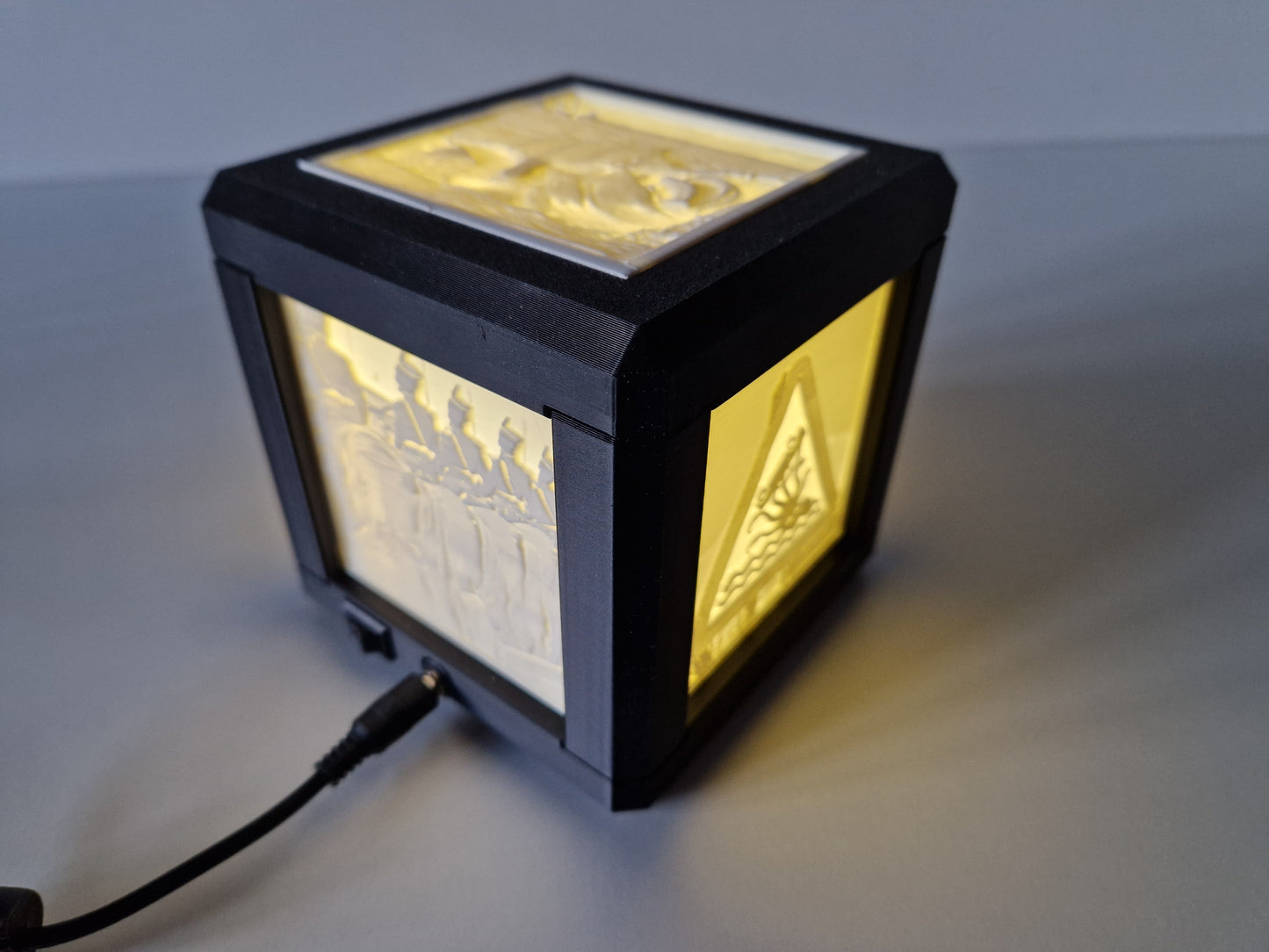Litho lamp met 220 adapter