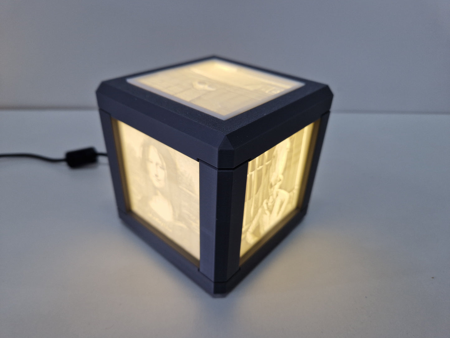 Litho lamp met 220 adapter