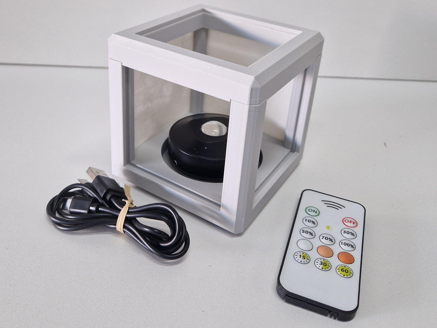 Litho lamp met LED oplaadbaar