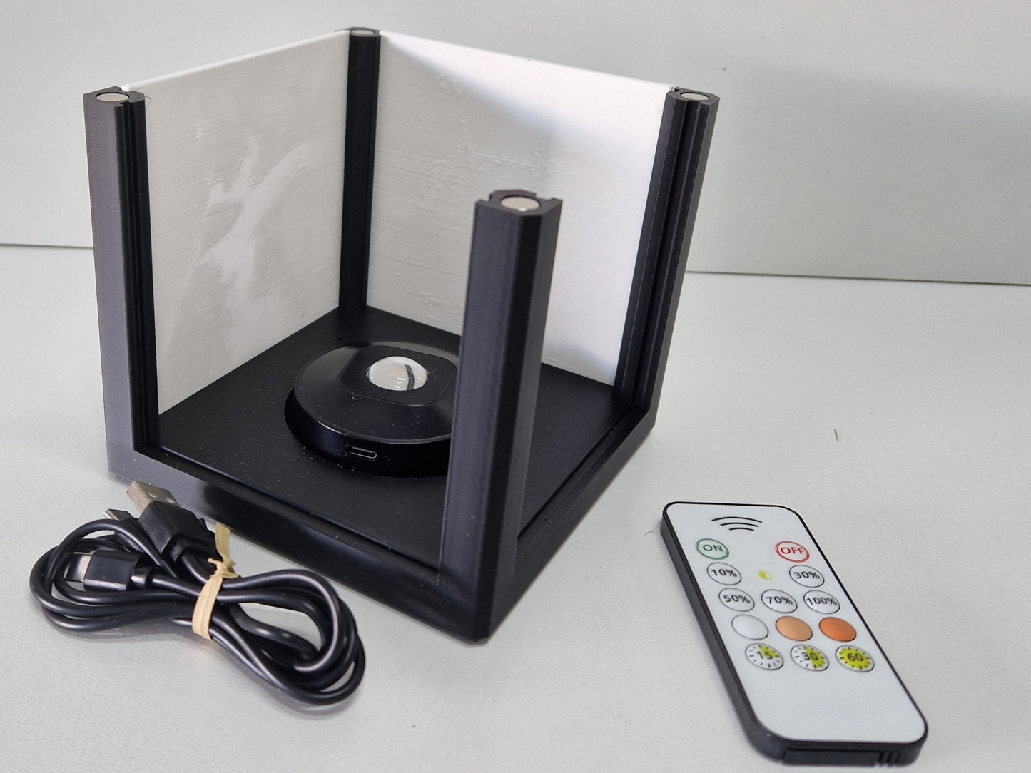 Litho lamp met LED oplaadbaar
