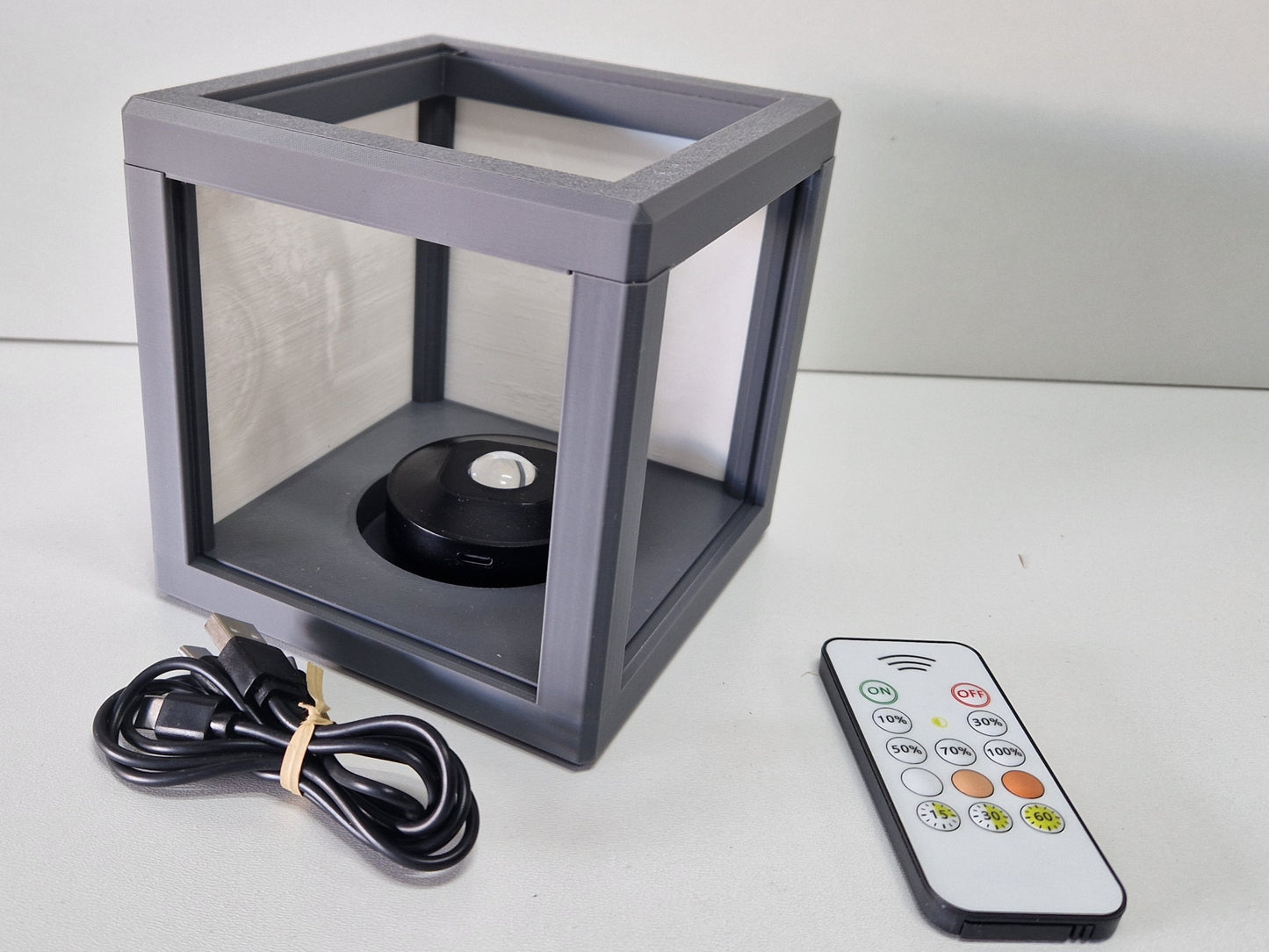Litho lamp met LED oplaadbaar