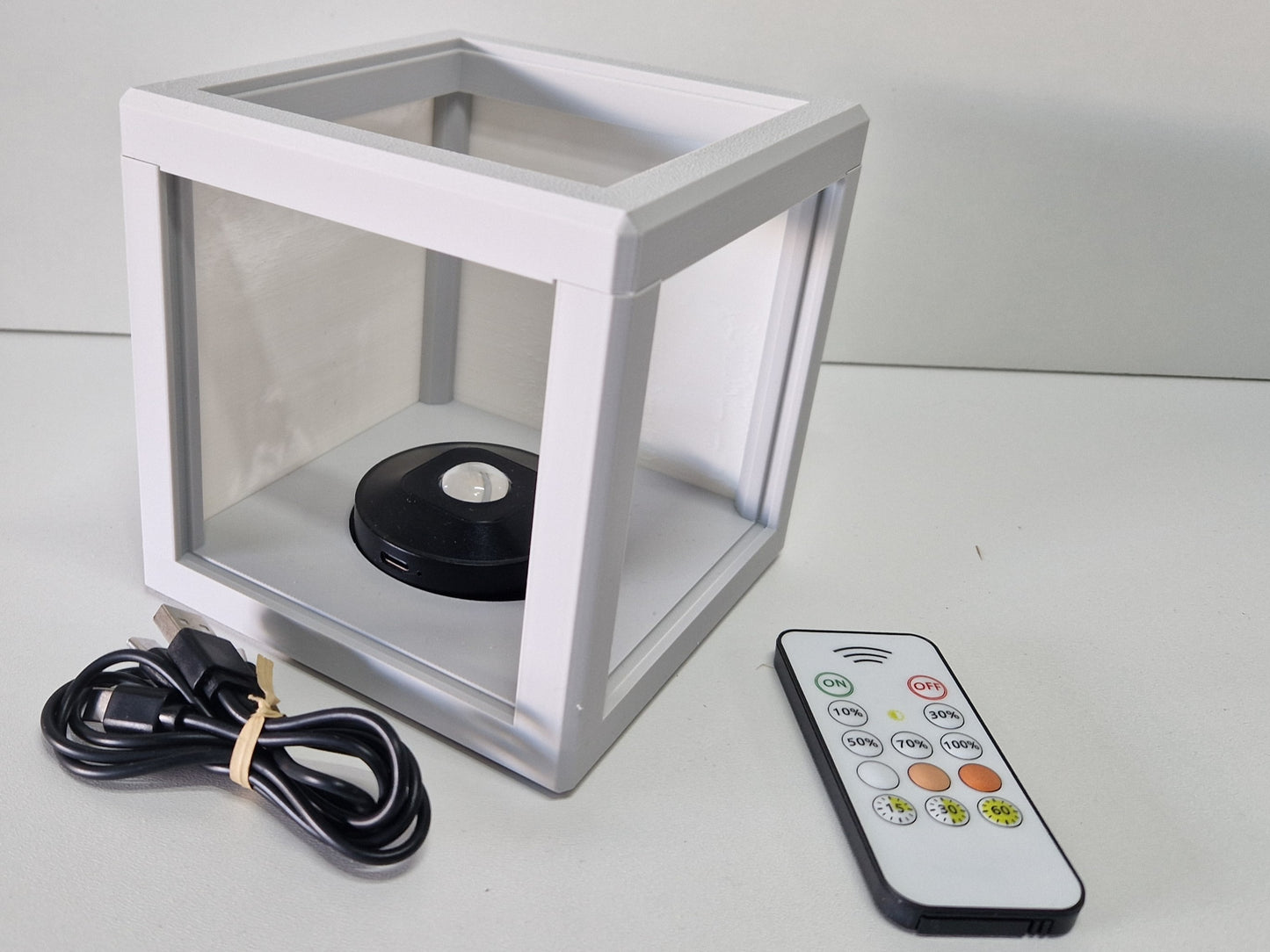 Litho lamp met LED oplaadbaar