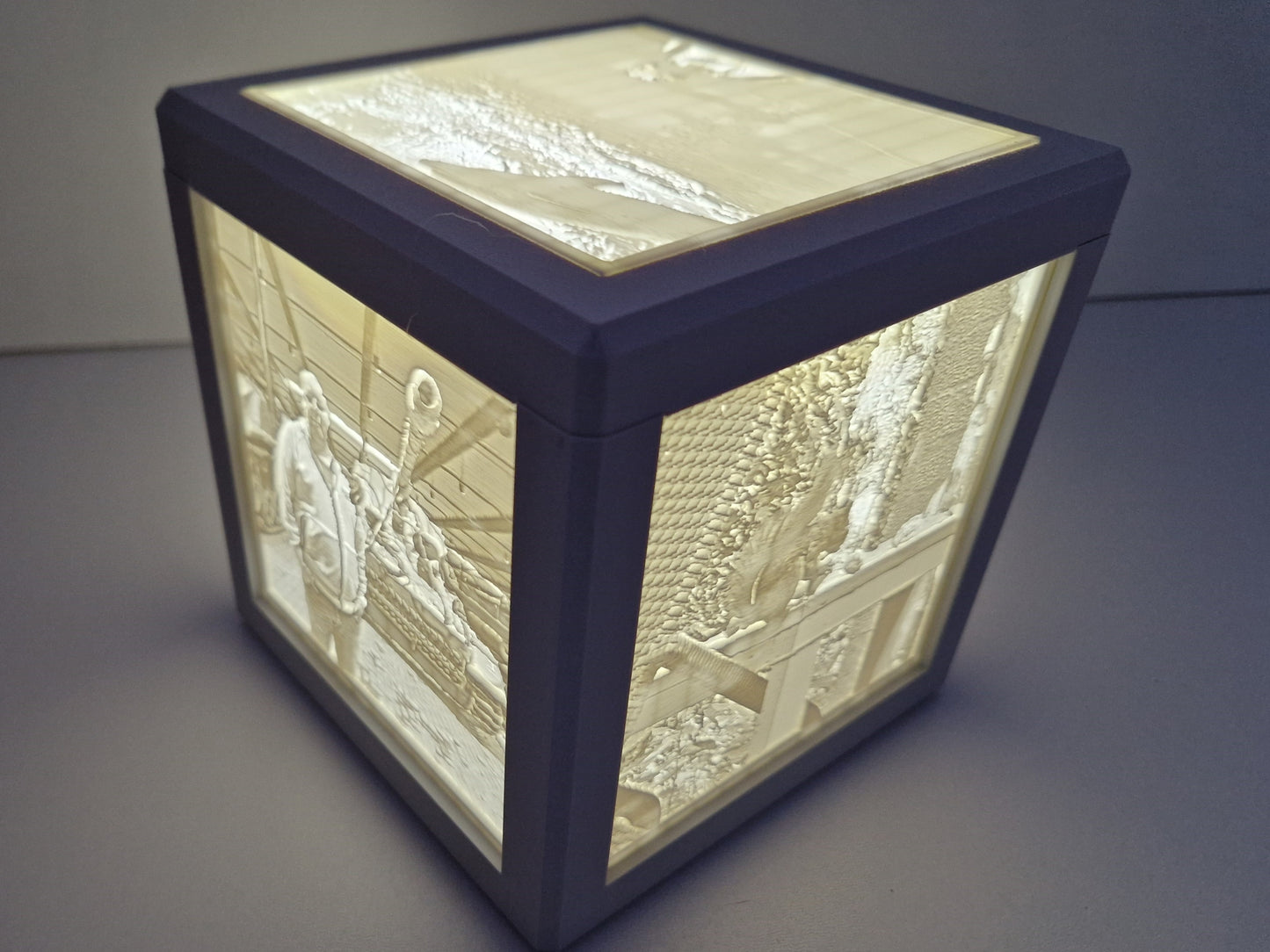 Litho lamp met LED oplaadbaar
