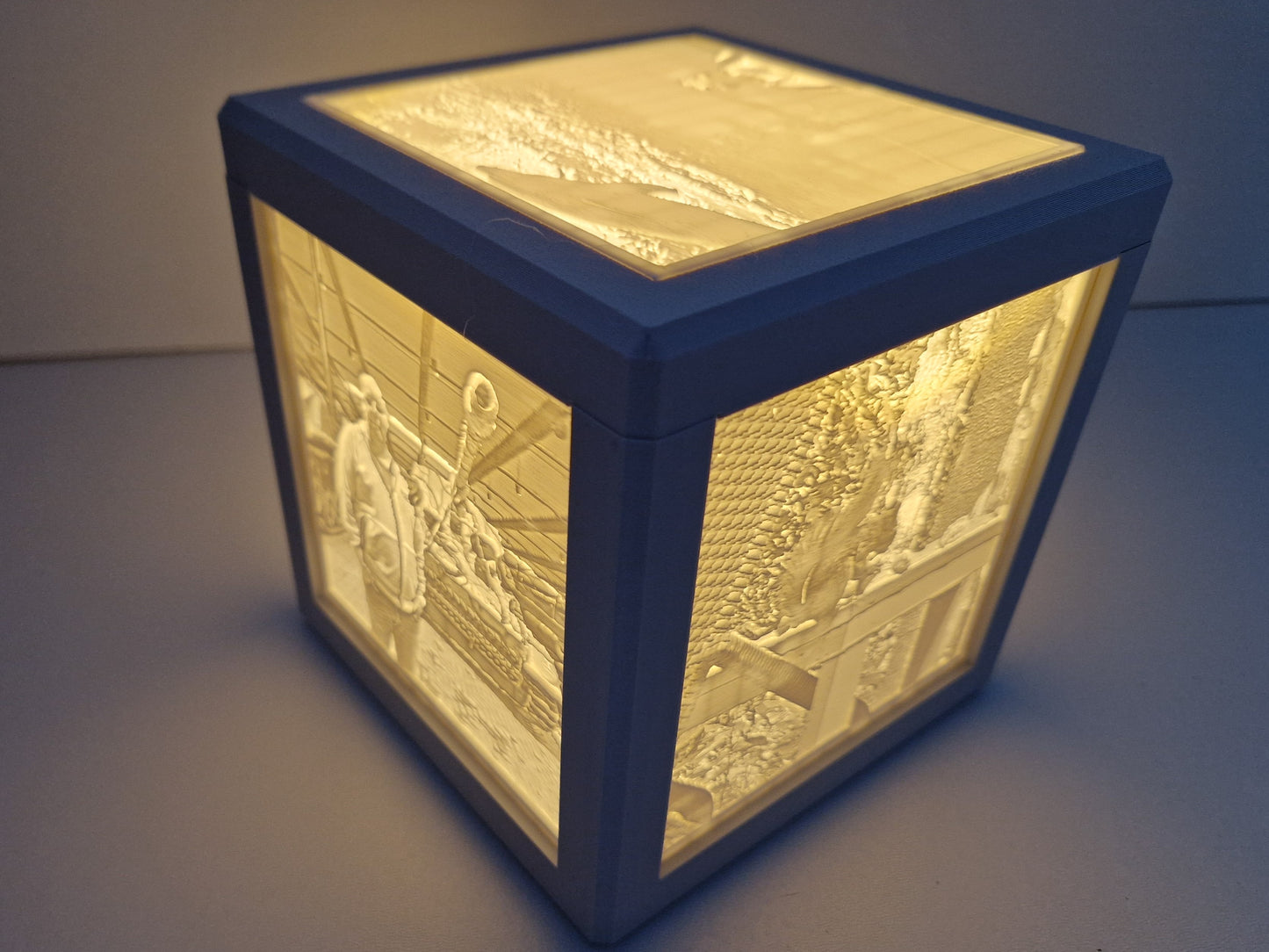 Litho lamp met LED oplaadbaar