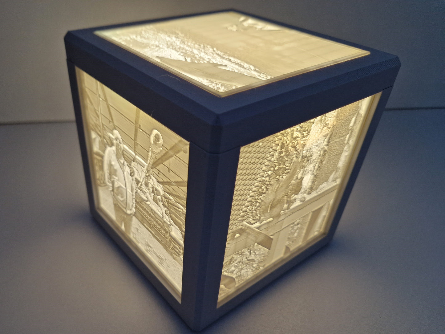 Litho lamp met LED oplaadbaar